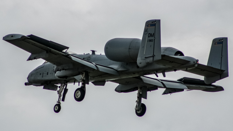 Photo of 81-0983 - USAF - United States Air Force A-10 Warthog at ADW on AeroXplorer Aviation Database