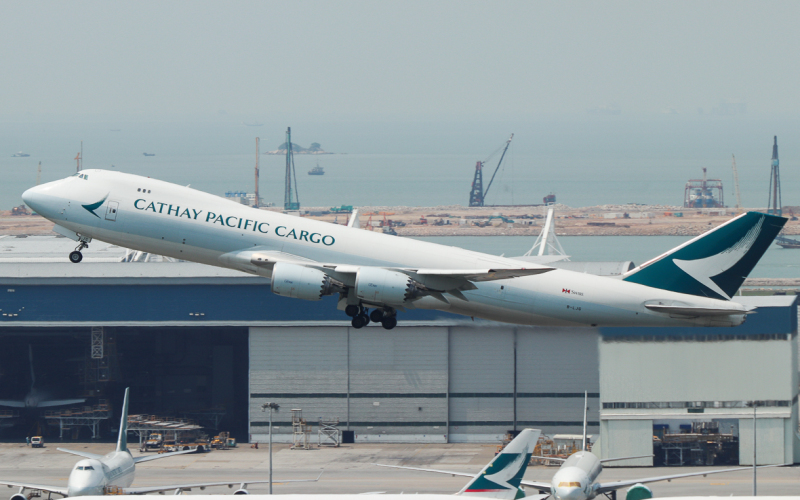 Photo of B-LJG - Cathay Pacific Cargo Boeing 747-8i at HKG on AeroXplorer Aviation Database