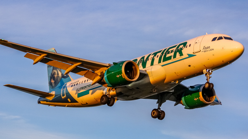 Photo of N341FR - Frontier Airlines Airbus A320neo at DCA on AeroXplorer Aviation Database