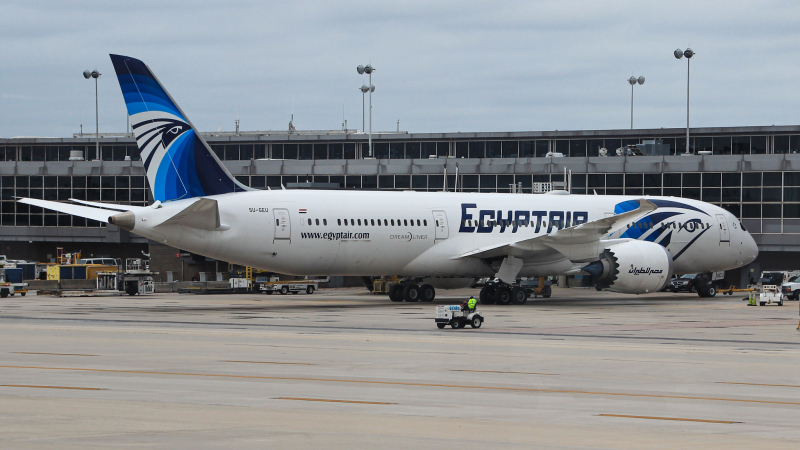 Photo of SU-GEU - EgyptAir Boeing 787-9 at IAD on AeroXplorer Aviation Database