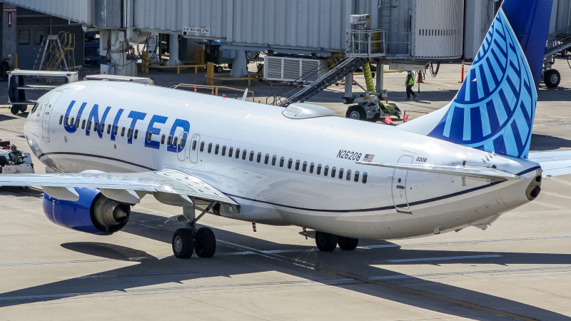 Photo of N26208 - United Airlines Boeing 737-800 at AUS on AeroXplorer Aviation Database
