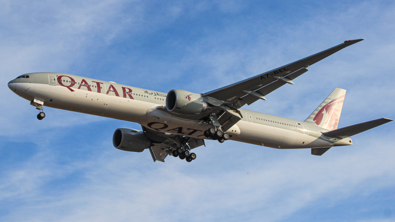 Photo of A7-BEL - Qatar Airways Boeing 777-300ER at IAD on AeroXplorer Aviation Database