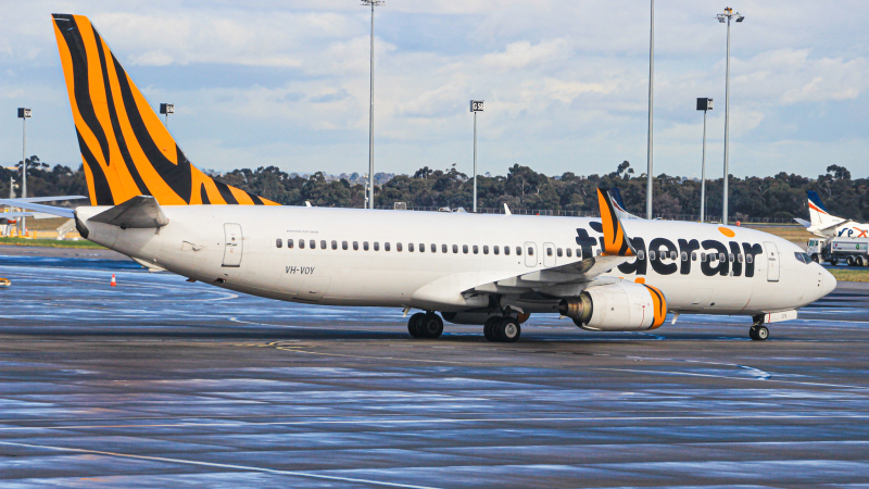 Photo of VH-VOY - Tigerair Australia Boeing 737-800 at MEL on AeroXplorer Aviation Database