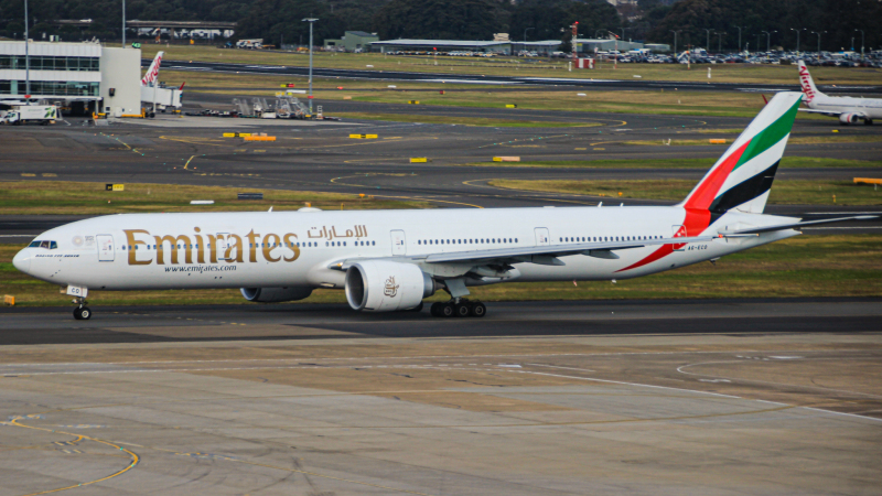 Photo of A6-ECO - Emirates Boeing 777-300ER at SYD on AeroXplorer Aviation Database