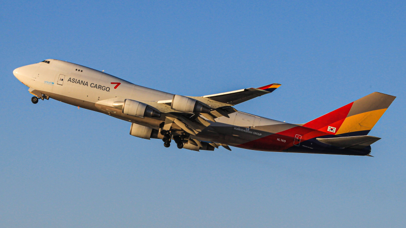 Photo of HL7419 - Asiana Cargo Boeing 747-400F at LAX on AeroXplorer Aviation Database