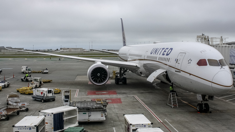 Photo of N14001 - United Airlines Boeing 787-10 at SFO on AeroXplorer Aviation Database