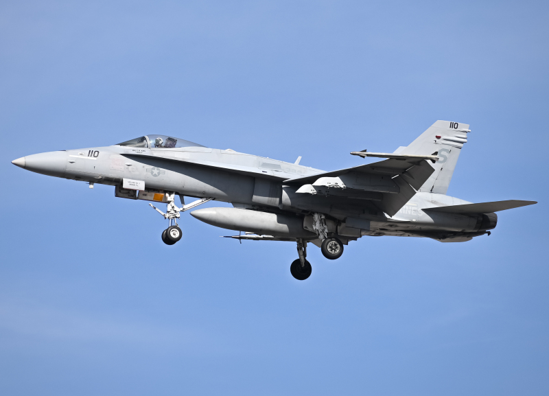 Photo of 164713 - USMC - United States Marine Corp McDonnel Douglas F/A-18 Hornet at SDM on AeroXplorer Aviation Database