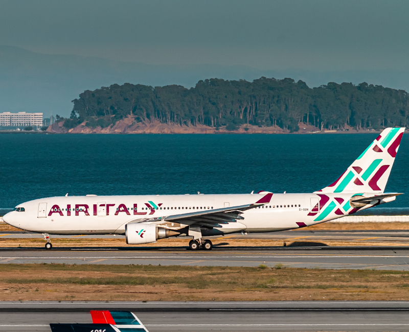 Photo of EI-GGN - Air Italy Airbus A330-200 at SFO on AeroXplorer Aviation Database