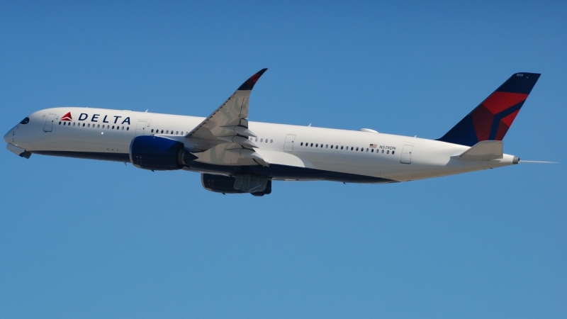 Photo of N519DN - Delta Airlines Airbus A350-900 at LAX on AeroXplorer Aviation Database