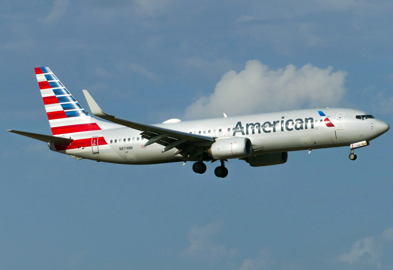 Photo of N874NN - American Airlines Boeing 737-800 at DFW on AeroXplorer Aviation Database