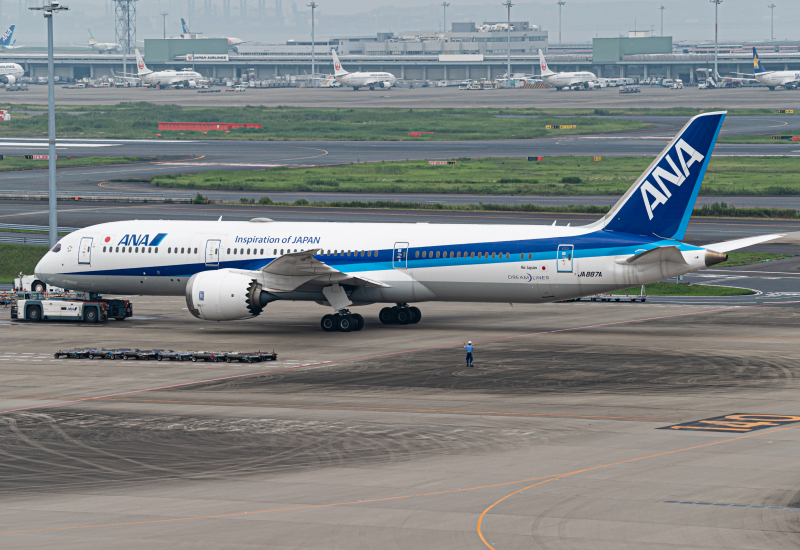 Photo of JA887A - All Nippon Airways Boeing 787-9 at HND on AeroXplorer Aviation Database