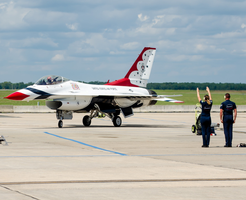 Photo of 923888 - USAF - United States Air Force General Dynamics F-16 Fighting Falcon at ACY on AeroXplorer Aviation Database