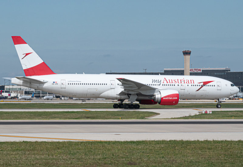 Photo of OE-LPD - Austrian Airlines Boeing 777-200ER at ORD on AeroXplorer Aviation Database