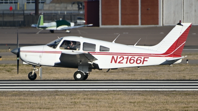 Photo of N2166F - PRIVATE Piper PA-28 at OUN on AeroXplorer Aviation Database
