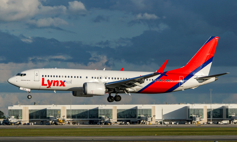 Photo of C-GJHK - Lynx Air International Boeing 737 MAX 8 at MCO on AeroXplorer Aviation Database