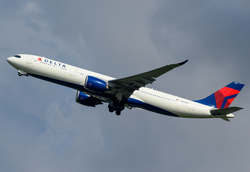 Photo of N403DX - Delta Airlines Airbus A330-900 at AMS on AeroXplorer Aviation Database