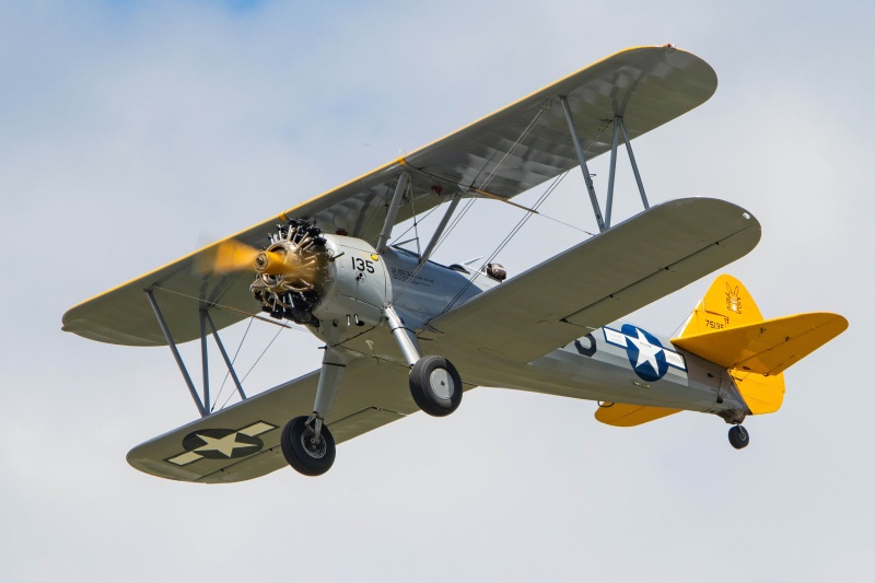 Photo of N550DH - PRIVATE Boeing Stearman at RDG on AeroXplorer Aviation Database