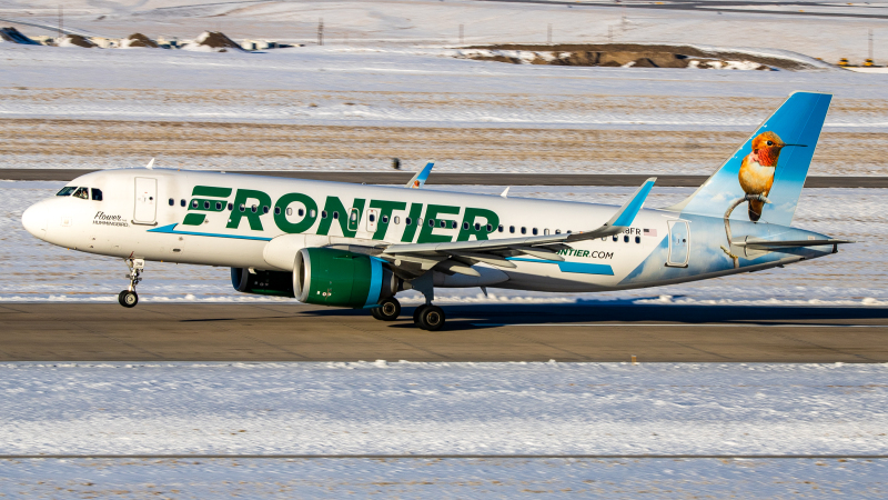 Photo of N318FR - Frontier Airlines Airbus A320NEO at KDEN on AeroXplorer Aviation Database