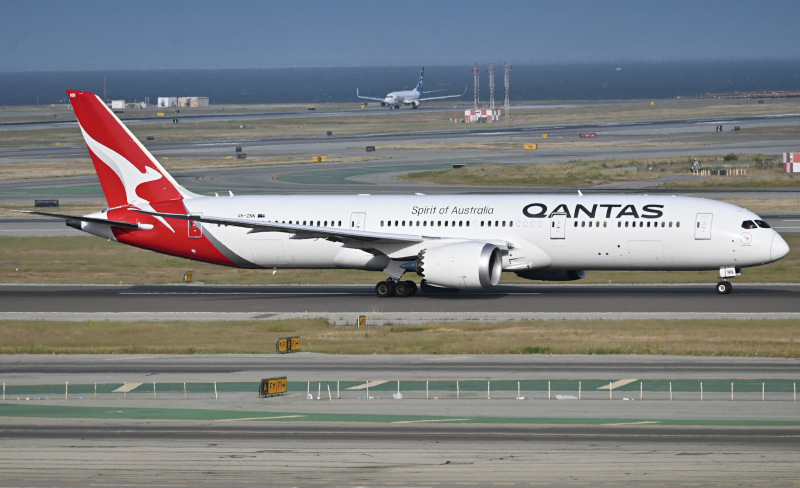 Photo of VH-ZNN - Qantas Airways Boeing 787-9 at SFO on AeroXplorer Aviation Database