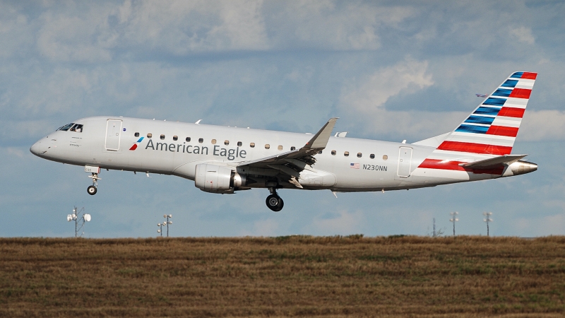 Photo of N230NN - American Eagle Embraer E175 at DFW on AeroXplorer Aviation Database
