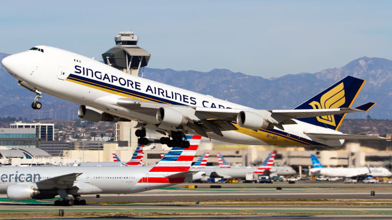 Photo of 9V-SFI - Singapore Airlines Cargo Boeing 747-400F at LAX on AeroXplorer Aviation Database