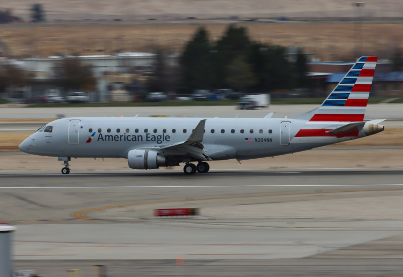 Photo of N204NN - American Eagle Embraer E175 at BOI on AeroXplorer Aviation Database