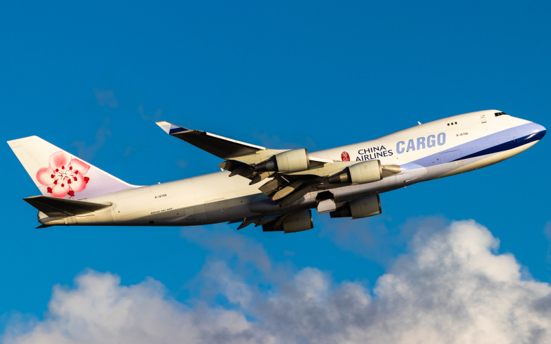 Photo of B-18708 - China Airlines Cargo Boeing 747-400F at HKG on AeroXplorer Aviation Database