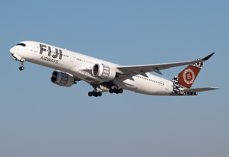 Photo of DQ-FAI - Fiji Airways Airbus A350-900 at LAX on AeroXplorer Aviation Database