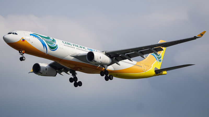 Photo of RP-C3343 - Cebu Pacific Airbus A330-300 at SIN on AeroXplorer Aviation Database