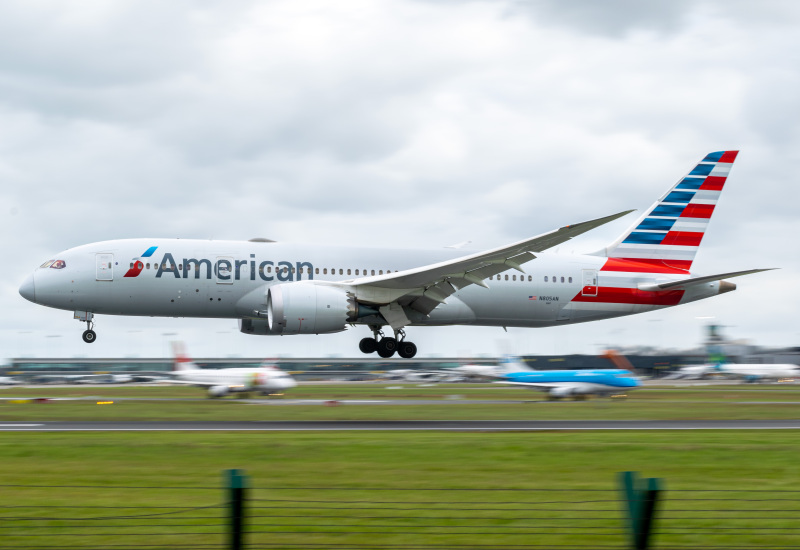 Photo of N805AN - American Airlines Boeing 787-8 at DUB on AeroXplorer Aviation Database
