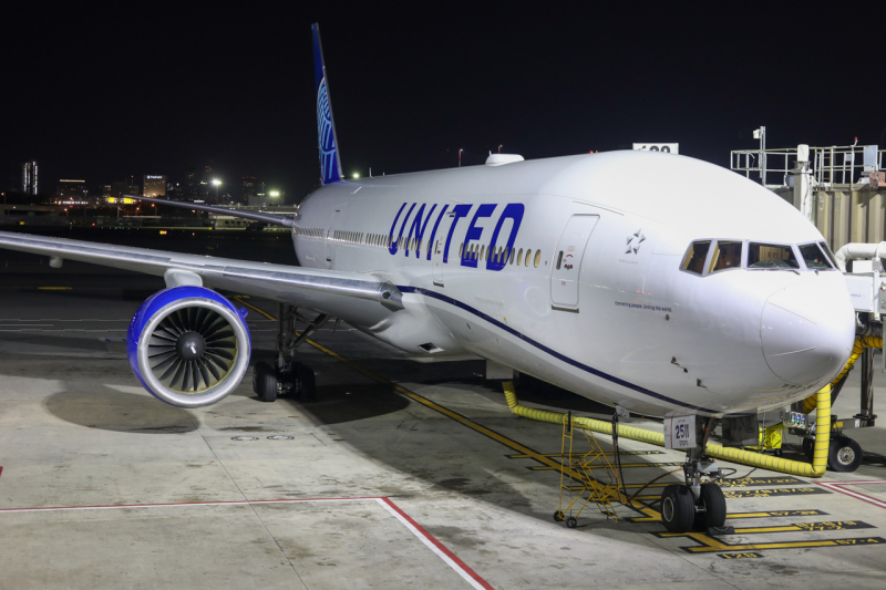 Photo of N211UA - United Airlines Boeing 777-200 at EWR on AeroXplorer Aviation Database