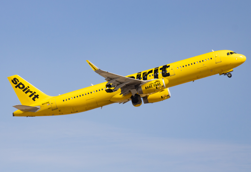 Photo of N669NK - Spirit Airlines Airbus A321-200 at PHX on AeroXplorer Aviation Database