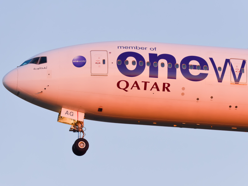 Photo of A7-BAG - Qatar Airways Boeing 777-300ER at IAD on AeroXplorer Aviation Database