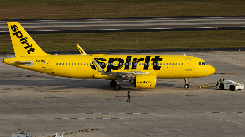 Photo of N904NK - Spirit Airlines Airbus A320NEO at TPA on AeroXplorer Aviation Database