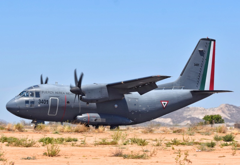 Photo of 3401 - Mexican Airforce  Alenia C-27 Spartan at CSL on AeroXplorer Aviation Database