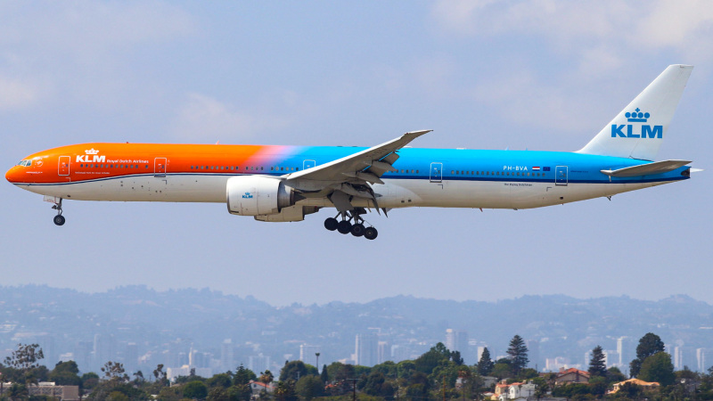 Photo of PH-BVA - KLM Boeing 777-300ER at LAS on AeroXplorer Aviation Database