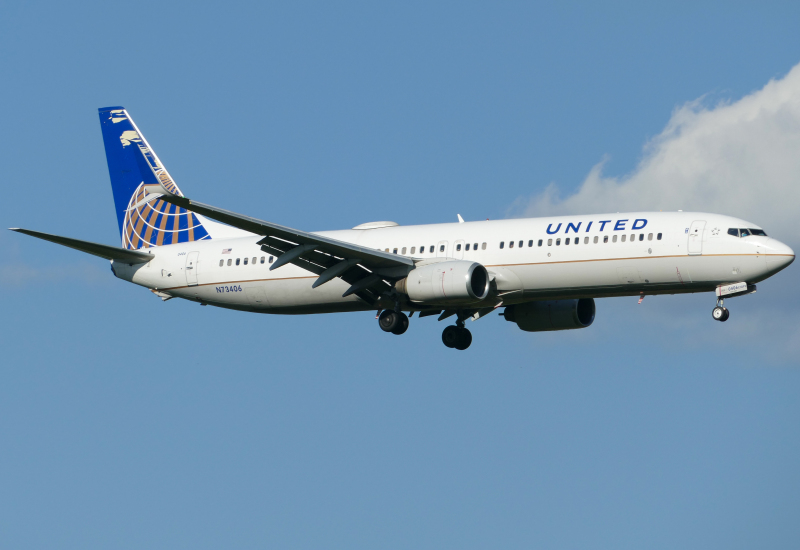 Photo of N73406 - United Airlines Boeing 737-900 at AUS  on AeroXplorer Aviation Database
