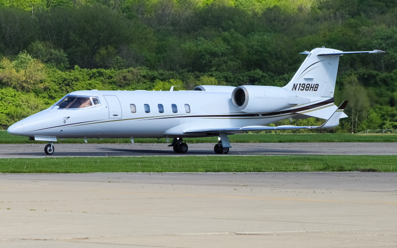 Photo of N198HB - PRIVATE  Learjet 60 at LUK  on AeroXplorer Aviation Database