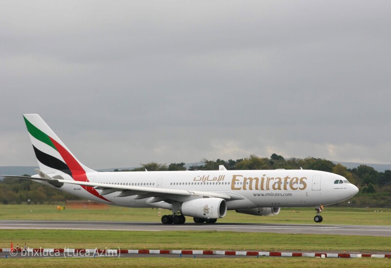 Photo of A6-EAD - Emirates Airbus A330-200 at MAN on AeroXplorer Aviation Database
