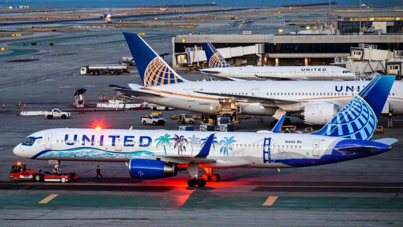Photo of N14106 - United Airlines Boeing 757-200 at SFO on AeroXplorer Aviation Database