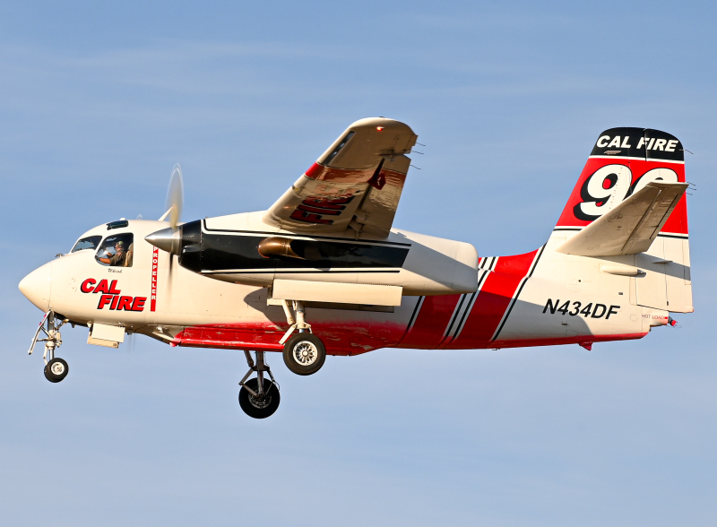 Photo of N434DF - PRIVATE Grumman S-2F3AT Turbo Tracker at RNM on AeroXplorer Aviation Database