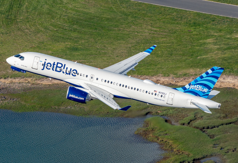 Photo of N3102J - JetBlue Airways Airbus A220-300 at BOS on AeroXplorer Aviation Database