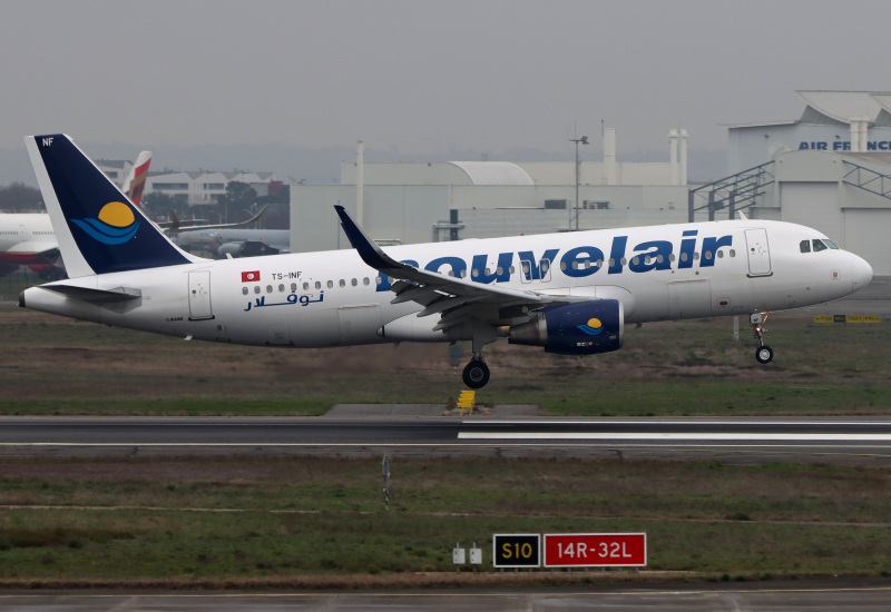 Photo of TS-INF - NOUVELAIR TUNISIE  Airbus A320 at TLS on AeroXplorer Aviation Database
