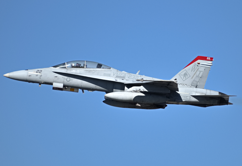 Photo of 164688 - USMC - United States Marine Corp McDonnel Douglas F/A-18 Hornet at SDM on AeroXplorer Aviation Database