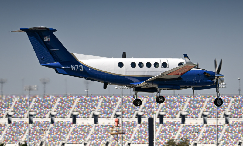 Photo of N73 - Federal Aviation Administration Beechcraft King Air 300 at DAB on AeroXplorer Aviation Database