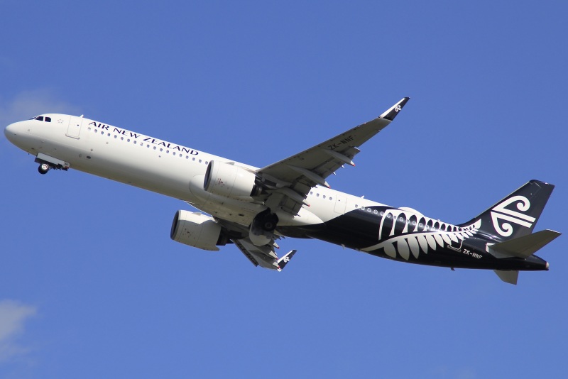 Photo of ZK-NNF - Air New Zealand Airbus A321NEO at AKL on AeroXplorer Aviation Database