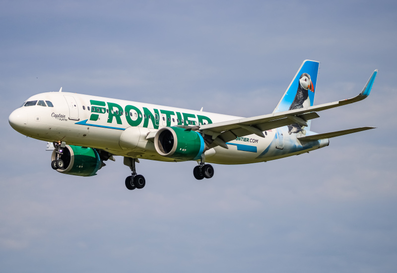 Photo of N322FR - Frontier Airlines Airbus A320NEO at BWI on AeroXplorer Aviation Database