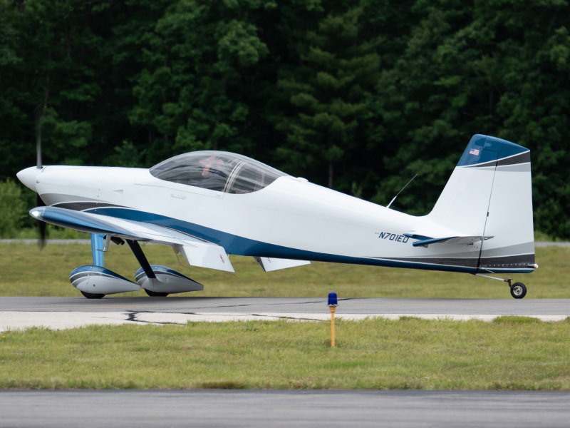 Photo of N701ED - PRIVATE Vans RV-7 at ASH on AeroXplorer Aviation Database