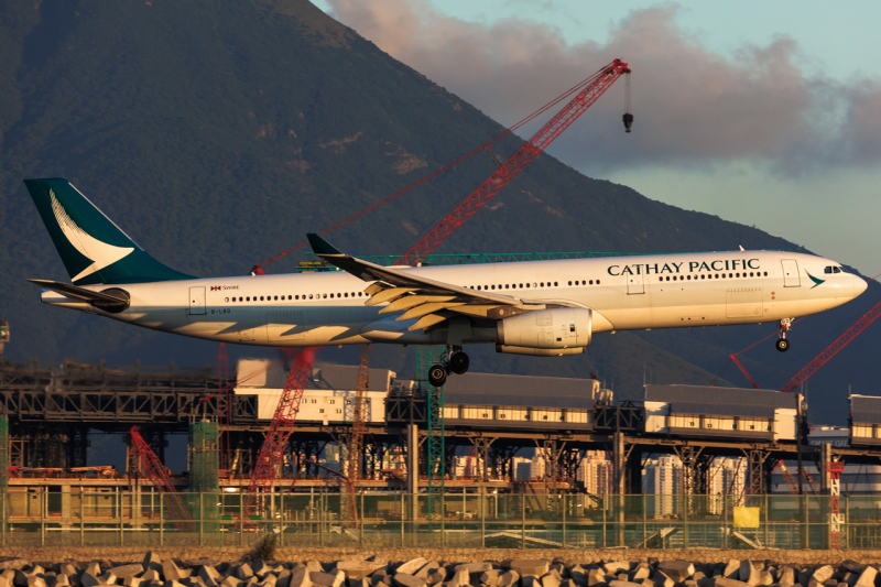 Photo of B-LBD - Cathay Pacific Airbus A330-300 at HKG on AeroXplorer Aviation Database