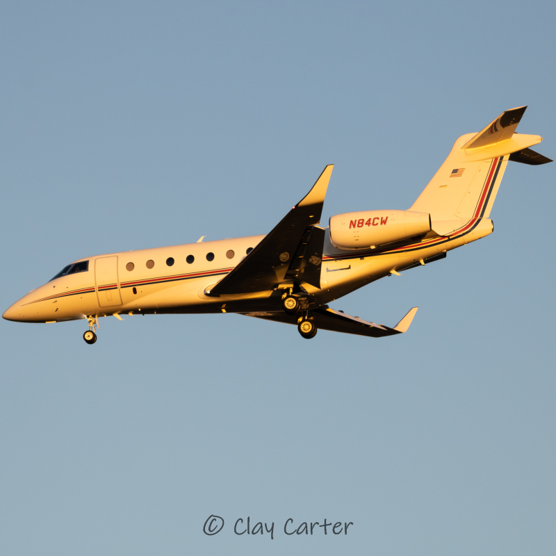 Photo of N84CW - PRIVATE Gulfstream G280 at IAD on AeroXplorer Aviation Database
